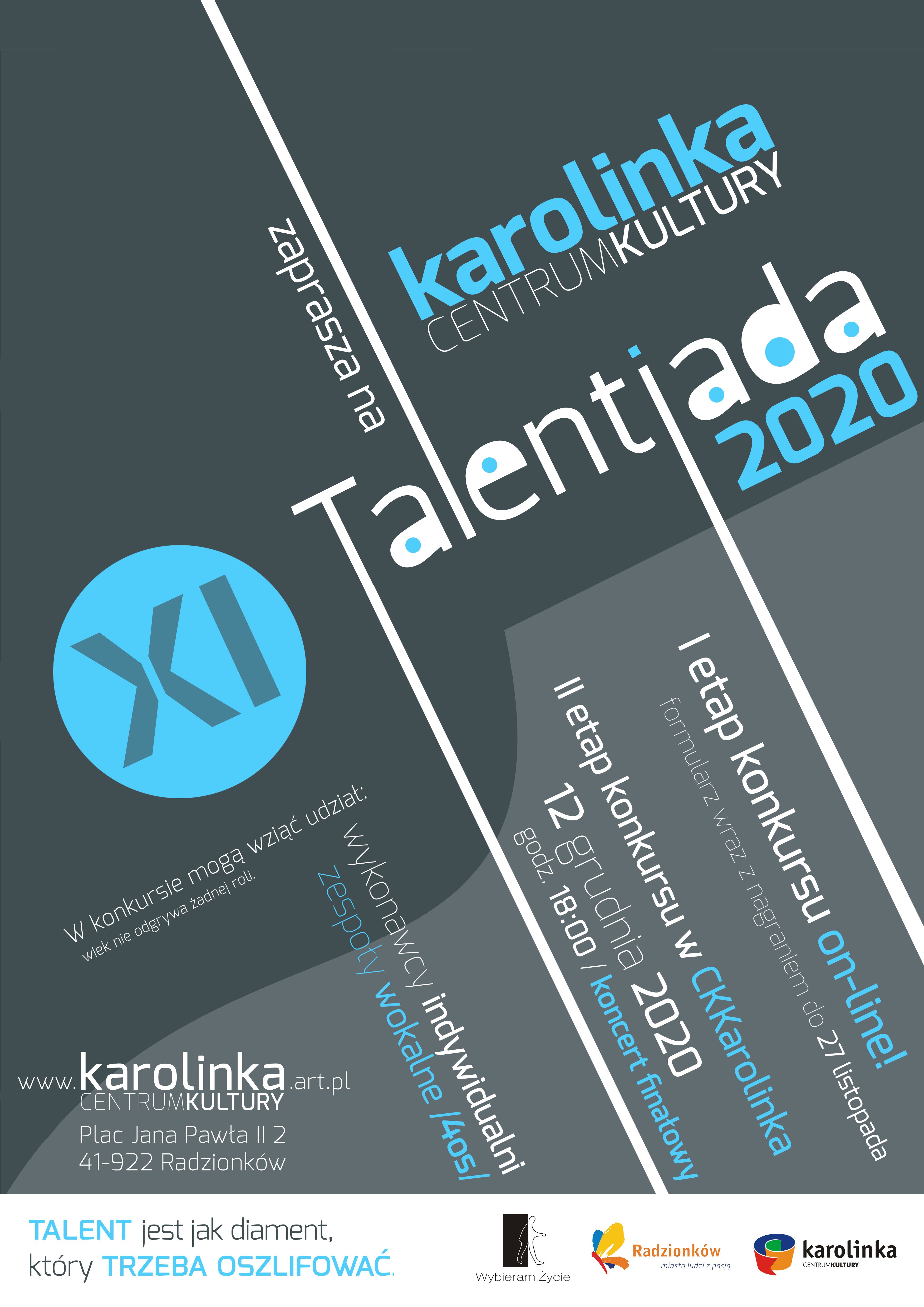 plakat Talentiada 2020