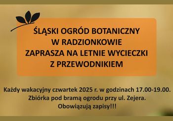 Ilustracja artykułu: Wakacyjne wycieczki po ogrodzie botanicznym