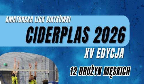 Ilustracja artykułu: "Amatorska Liga Siatkówki CIDERPLAS 2026"
