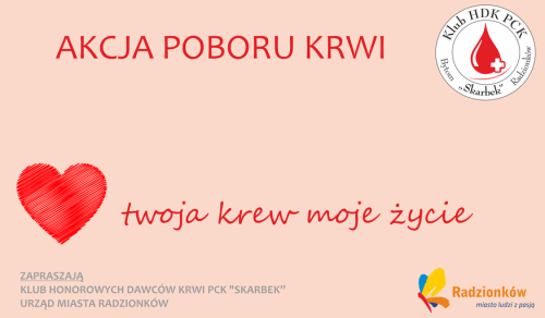 Ilustracja artykułu: "Akcja poboru krwi"