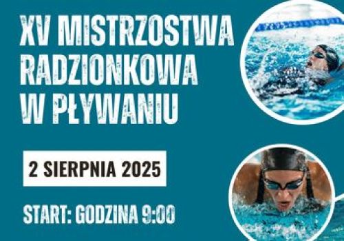 Ilustracja artykułu: "XV Mistrzostwa Radzionkowa w Pływaniu - zmiana terminu"