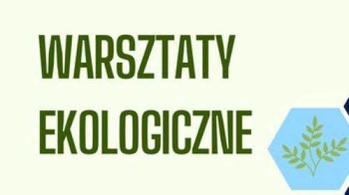 Ilustracja artykułu: "Eko warsztaty dla mieszkańców"