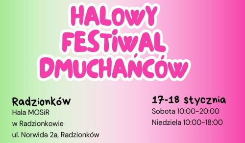 Ilustracja artykułu: "Halowy Festiwal Dmuchańców"